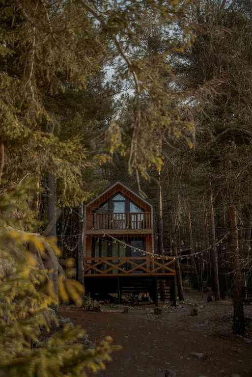 Коттедж Барнхаус с видом на горы и лес — Архыз