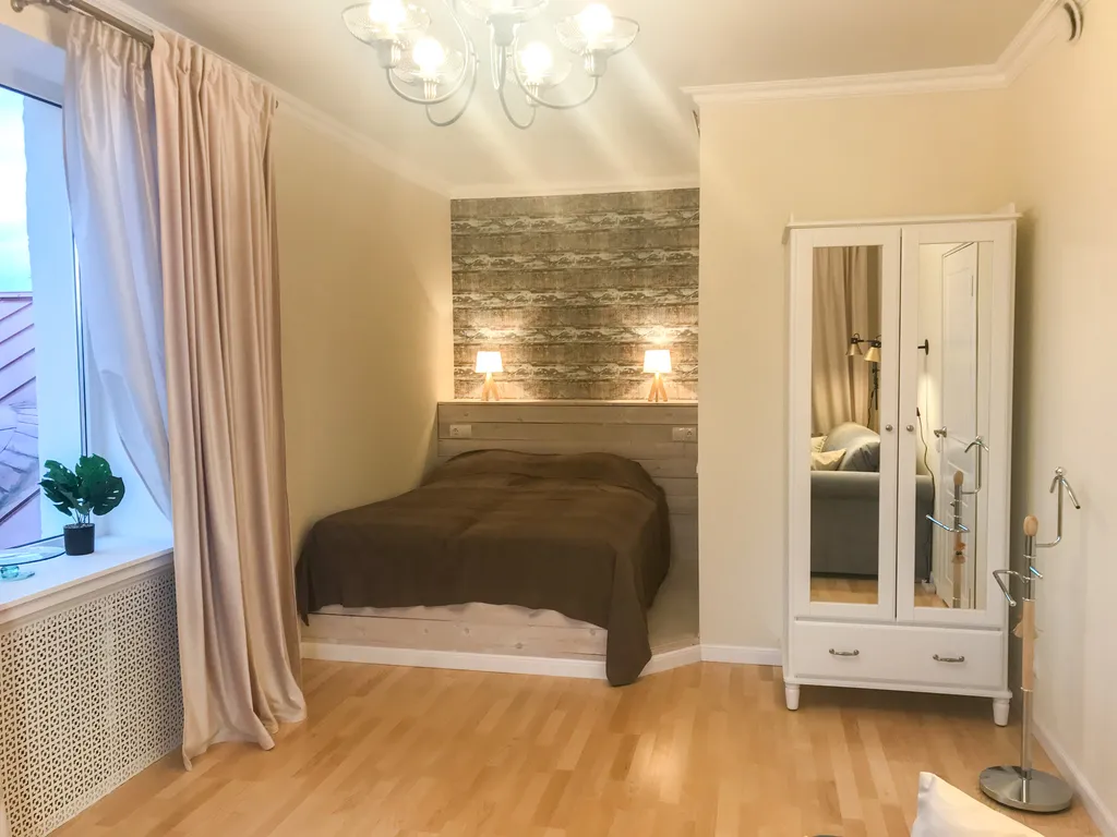 Большая красивая квартира на берегу залива