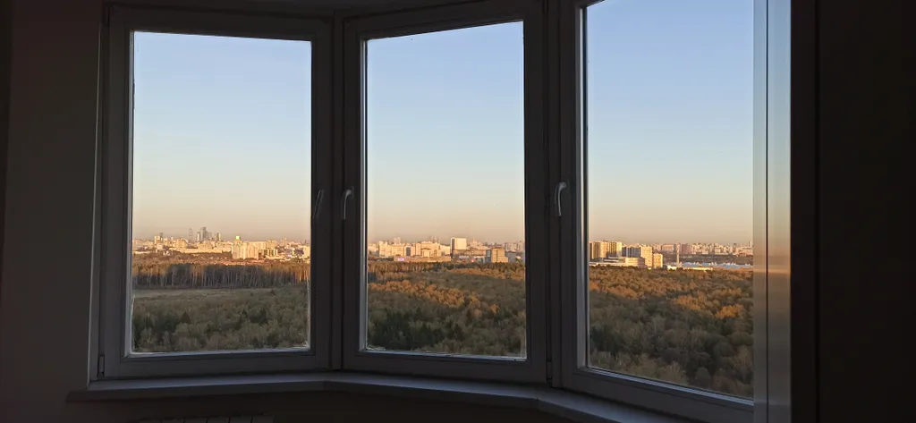 Евродвушка с шикарным видом на парк и Москва Сити