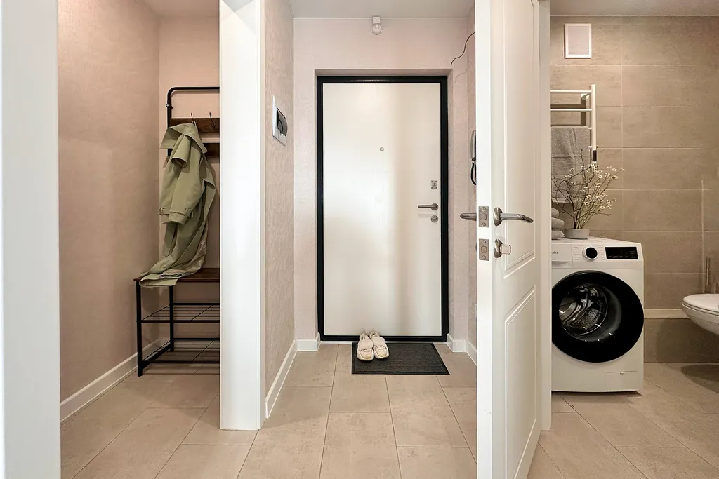 Чудесная светлая евро 2-комнатная квартира в премиум жк