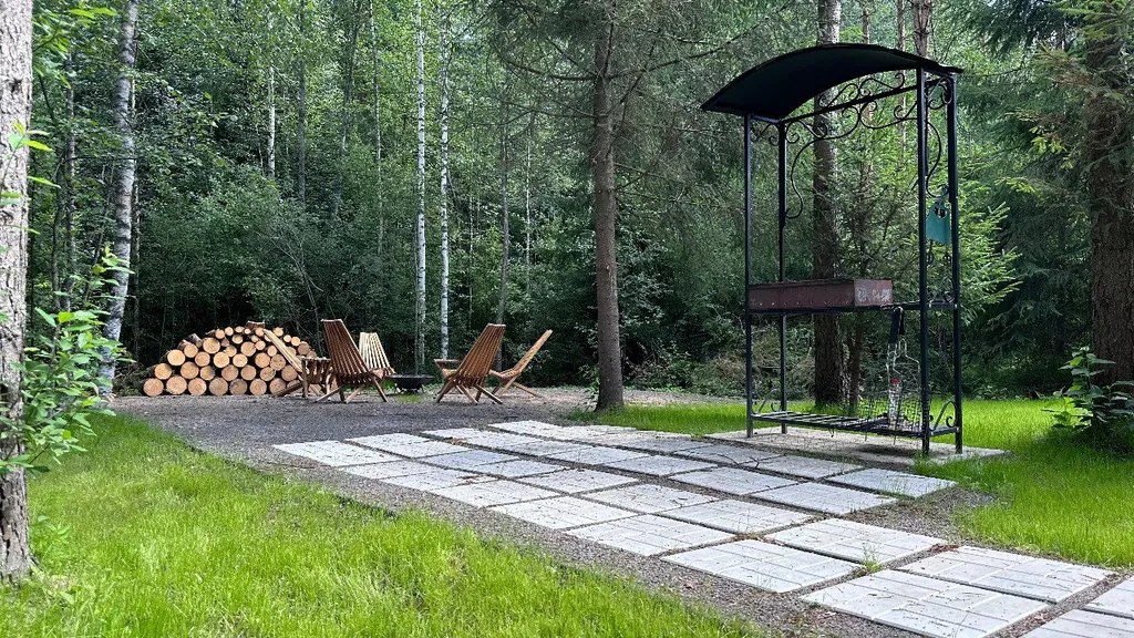 Дом с баней и банным чаном