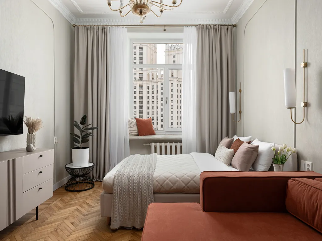 Квартира Элегантная квартира в высотке на котельнической набережной — Москва