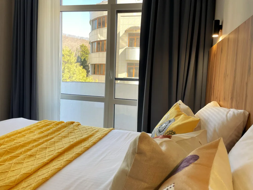 Апартаменты в 3 минутах от моря с маленьким балконом