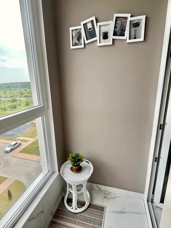 Новая квартира-студия с видом на природу