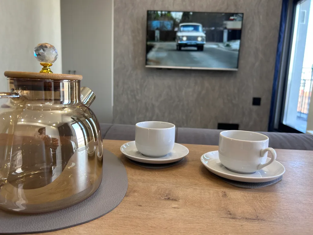 Современная студия с террасой