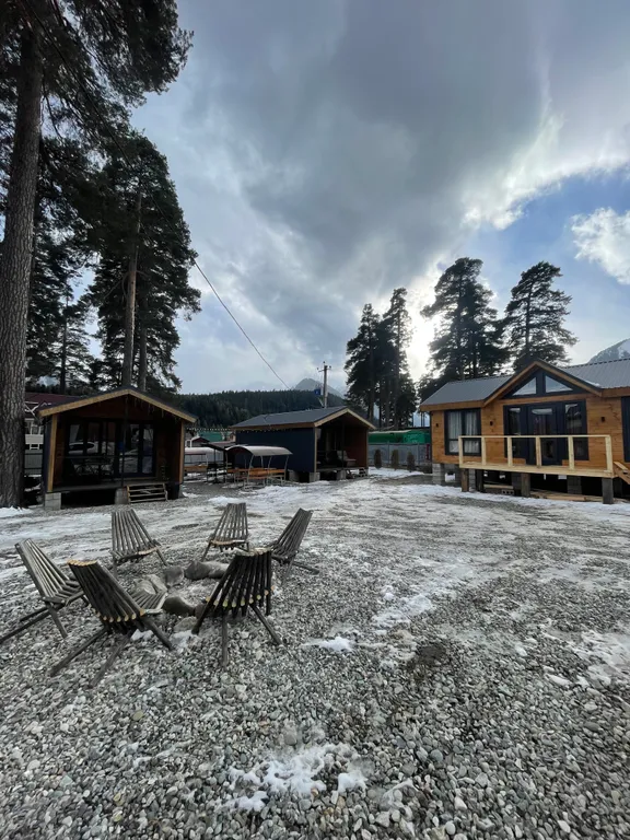 Квартира Квартира Улучшенный дом с двумя спальнями и гостиной — Архыз