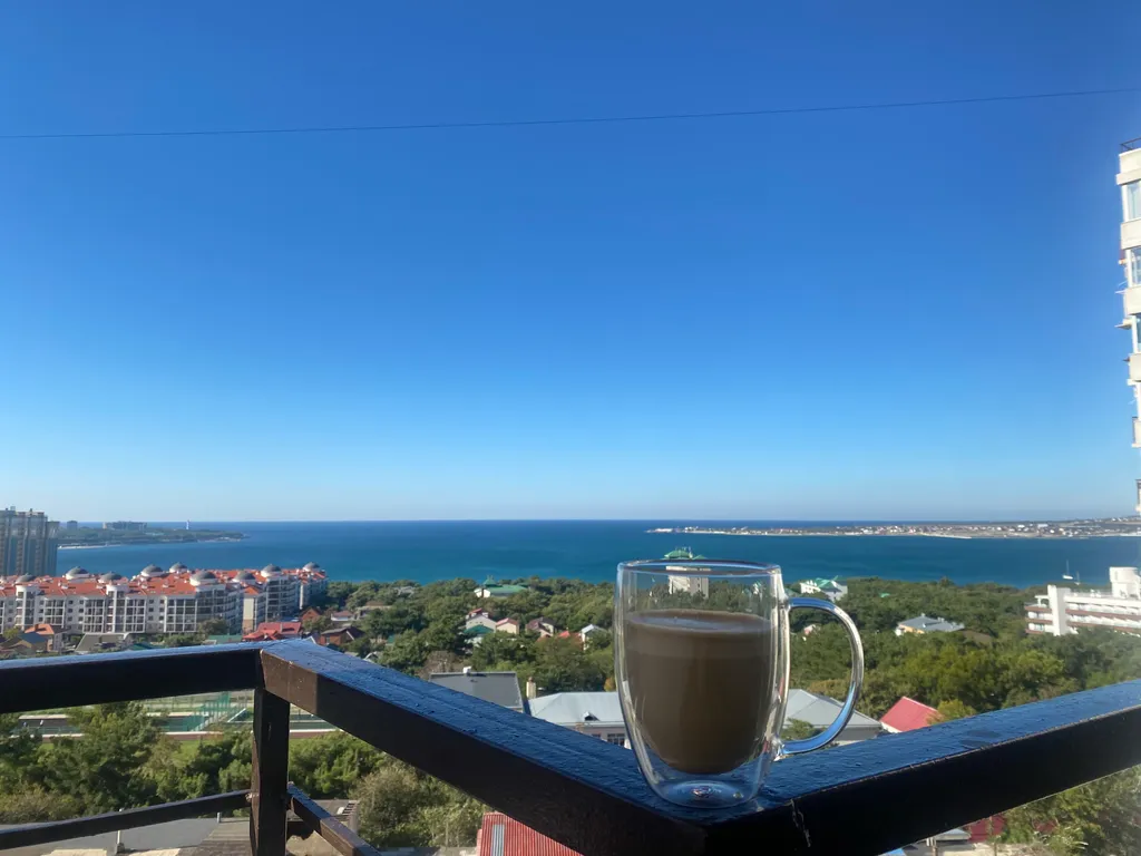 Квартира Квартира Просторная студия с видом на море — Геленджик