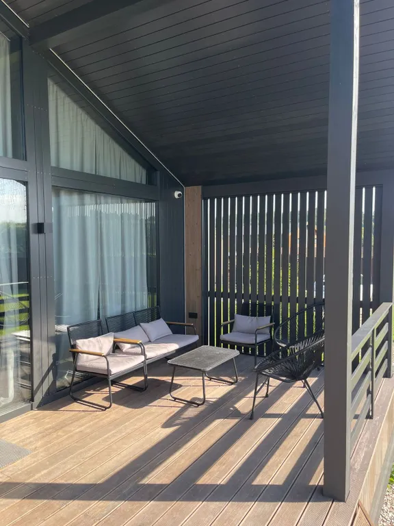 Уютный дом с сауной и чаном