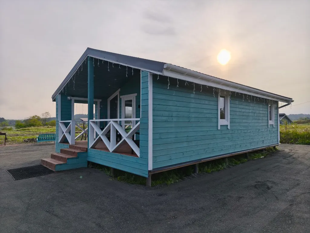 Уютный домик на берегу Ладожского озера