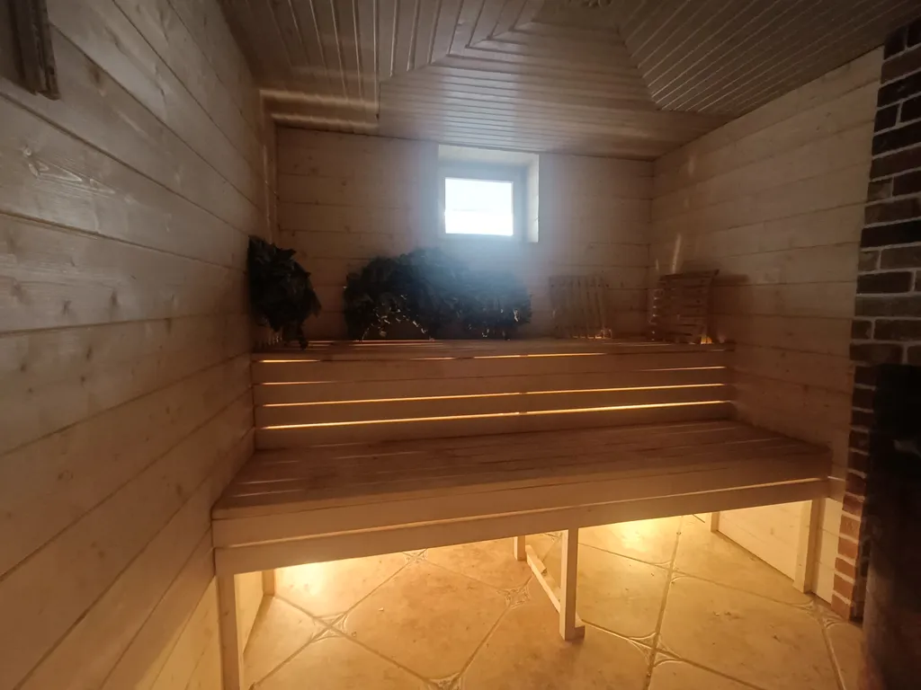 Mini с баней на дровах