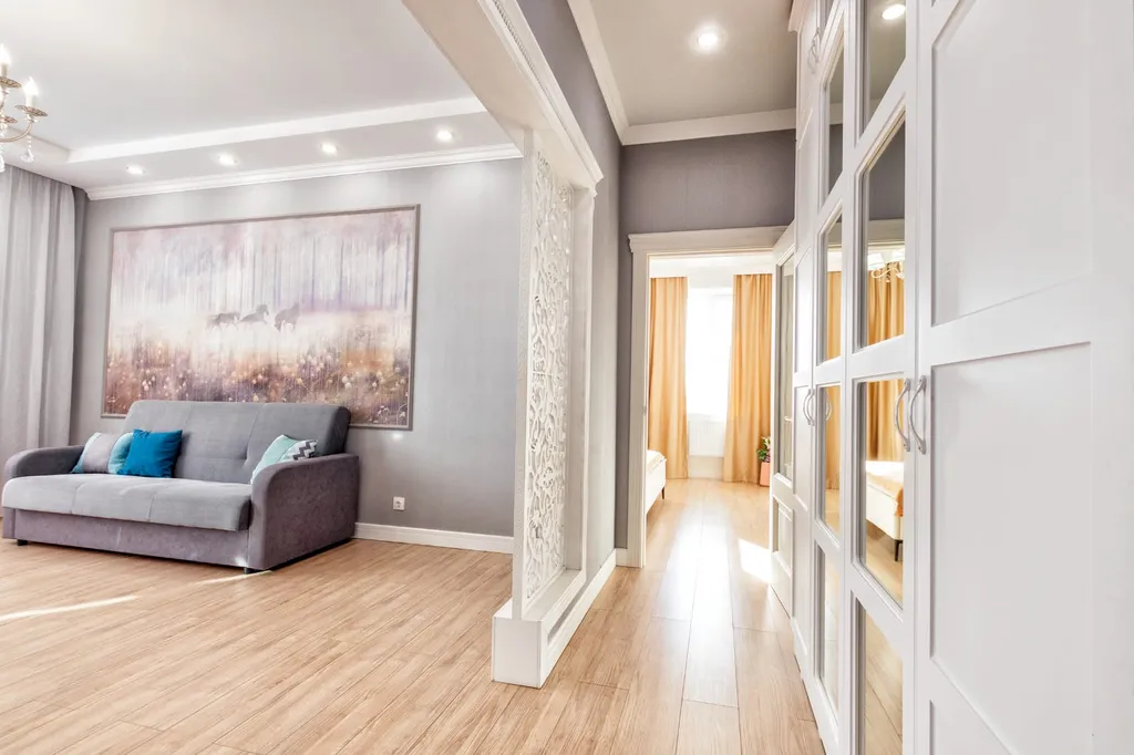 Светлая квартира в новом доме