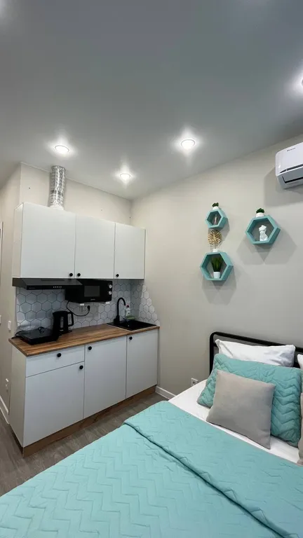 Студия для двоих с панорамным окном