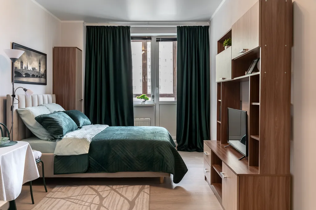 Изумрудные апартаменты рядом с метро