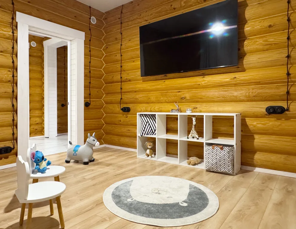 Дом с баней на берегу Москвы реки