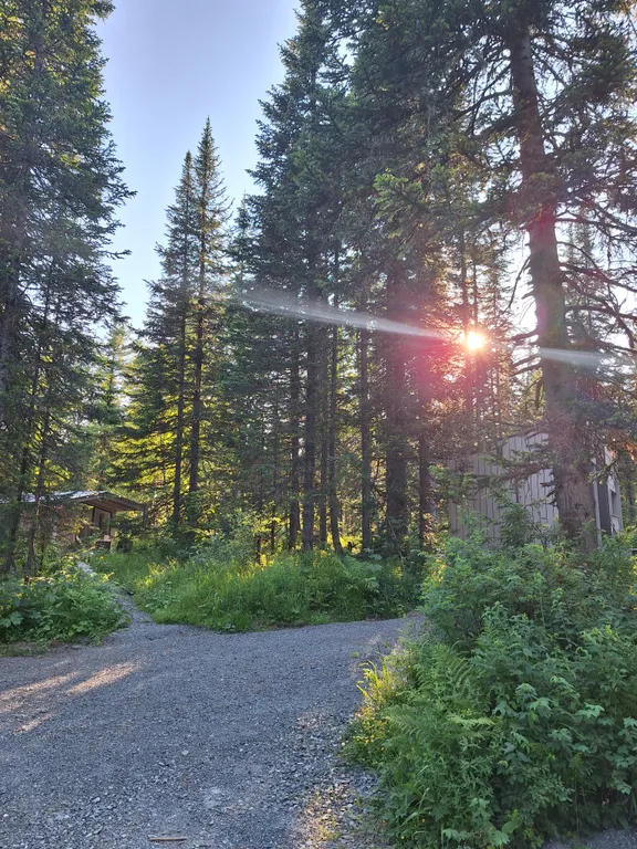 Коттедж Уютный семейный домик с террасой в лесу — Шерегеш