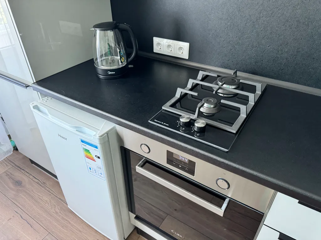 Яркая однокомнатная квартира с закрытой придомовой территорией