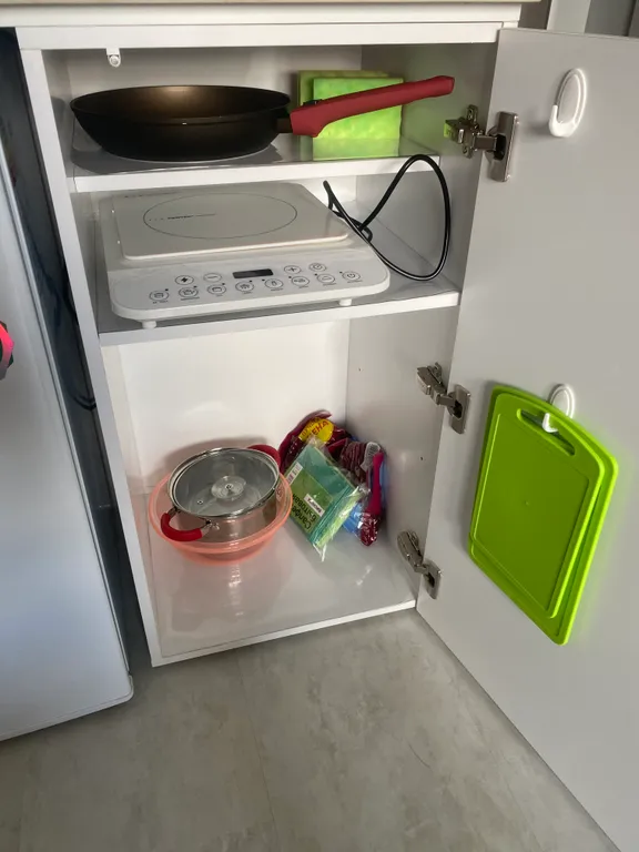 Уютная студия с красивым видом на парк