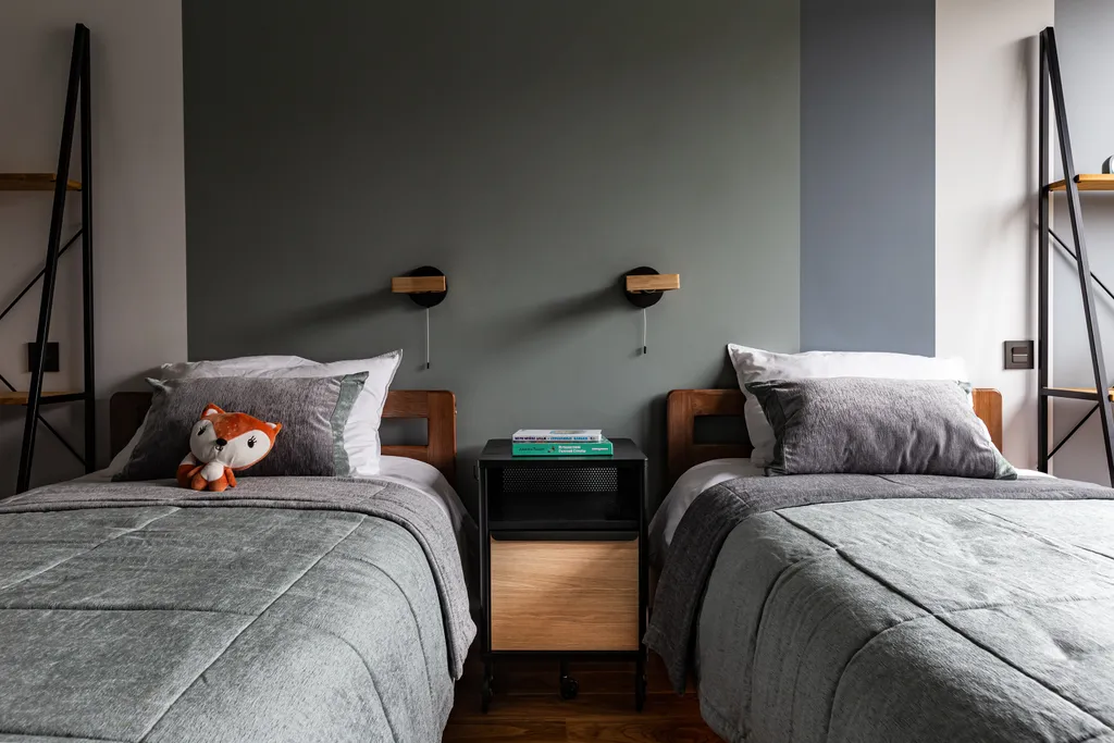 Апартамент с видом на альпийскую деревню