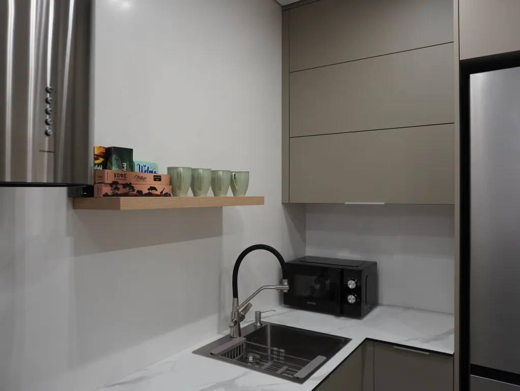 Дизайнерская новая квартира с видом на море