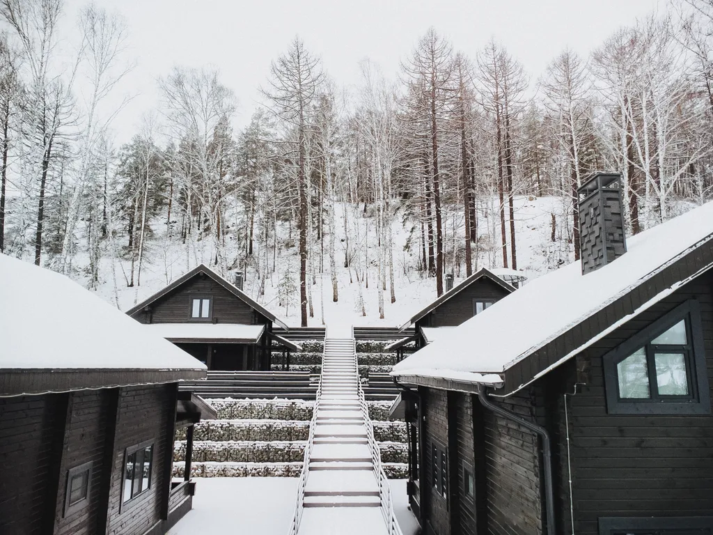 Малый коттедж с бассейном