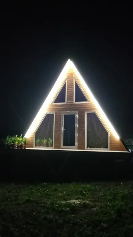 Коттедж Дом-шалаш A-frame — аренда посуточно в Белокуриха