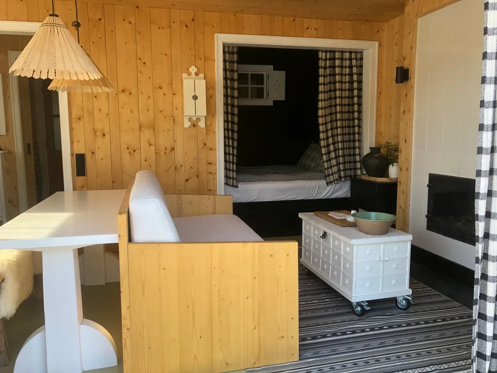 Речной домик с баней