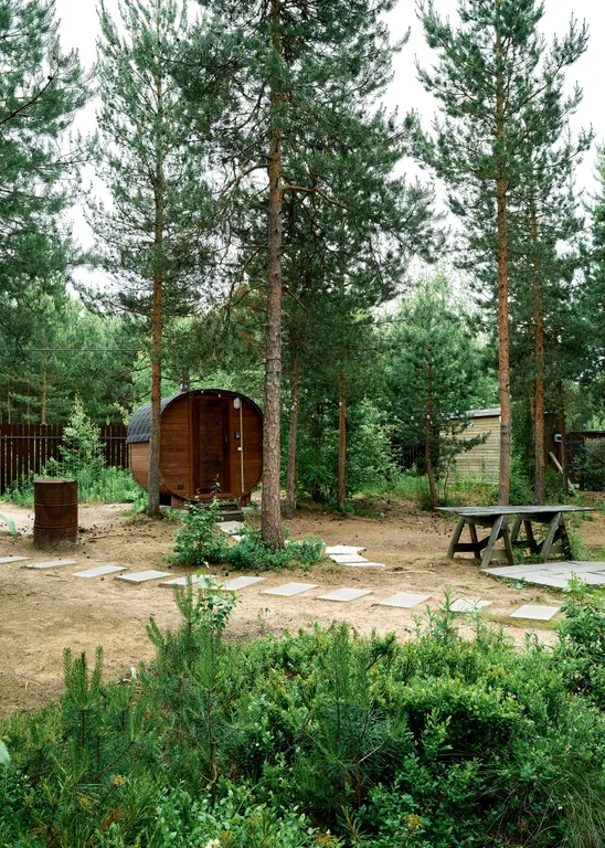 Коттедж Дом Техас в соснах с баней в 20 минутах от центра Петербурга — Песочный