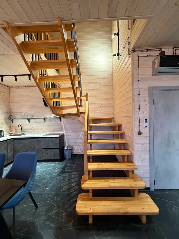 2-этажный Барнхаус с чаном, сауной и бассейном