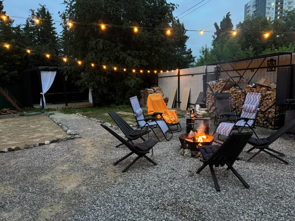 Дом отдыха в городе с баней и банным чаном