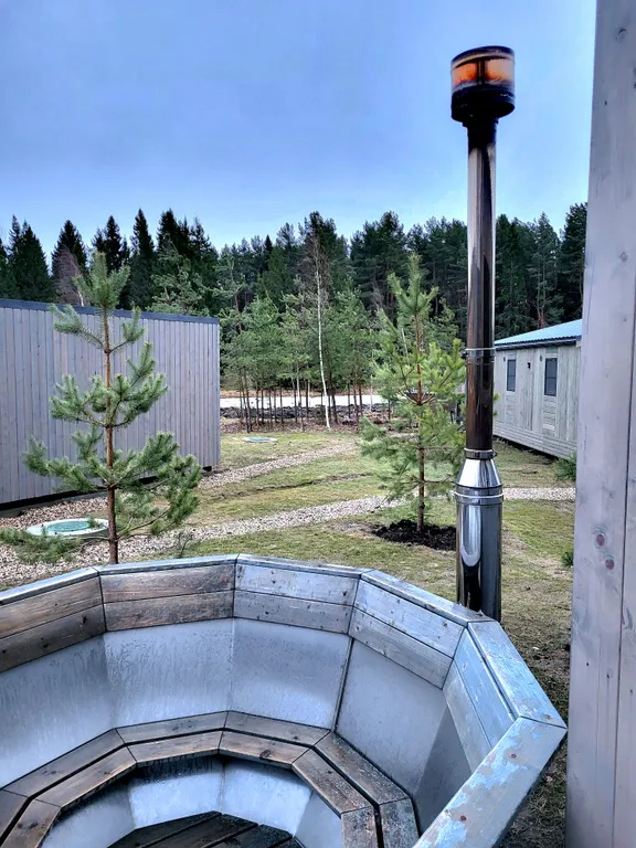 Дом Комфортный на заливе реки Нерль с видом на лес