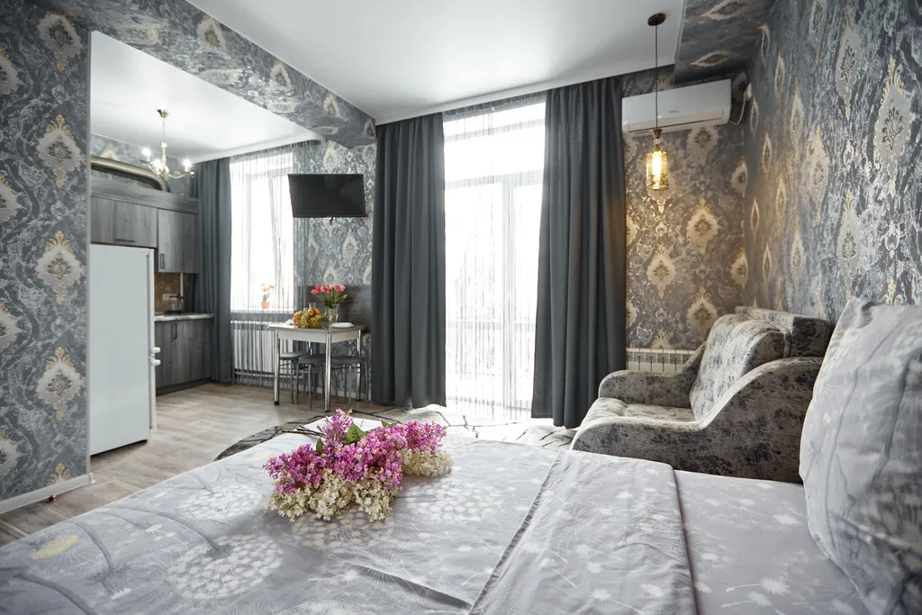 Квартира Студия с кованным балконом в историческом центре — аренда посуточно в Муром