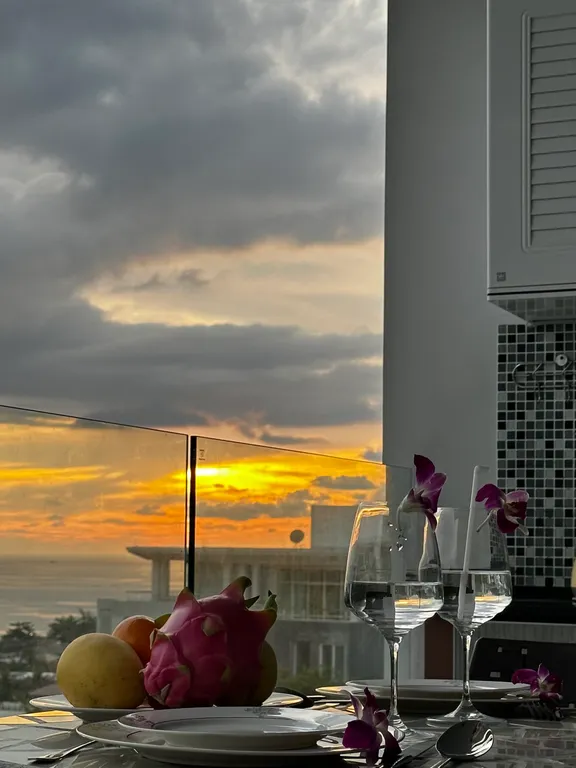 Видовая студия на пляже Карон