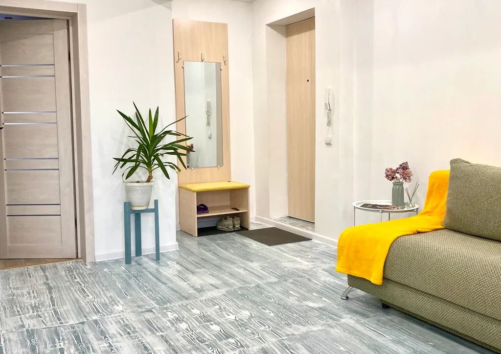 Квартира Квартира Уютная евродвушка в 10 минутах от центра — Красноярск