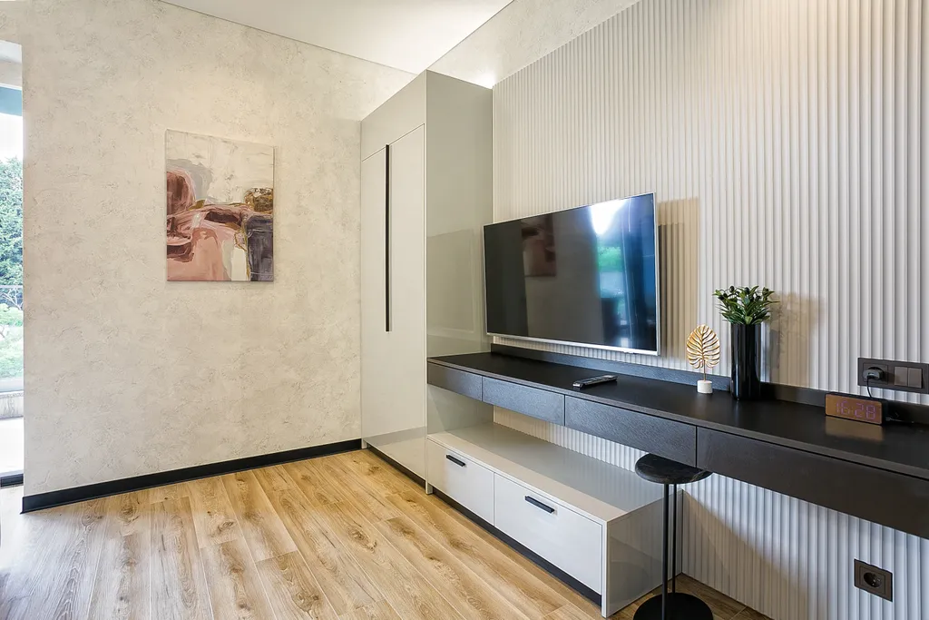 Апартамент с дизайнерским ремонтом