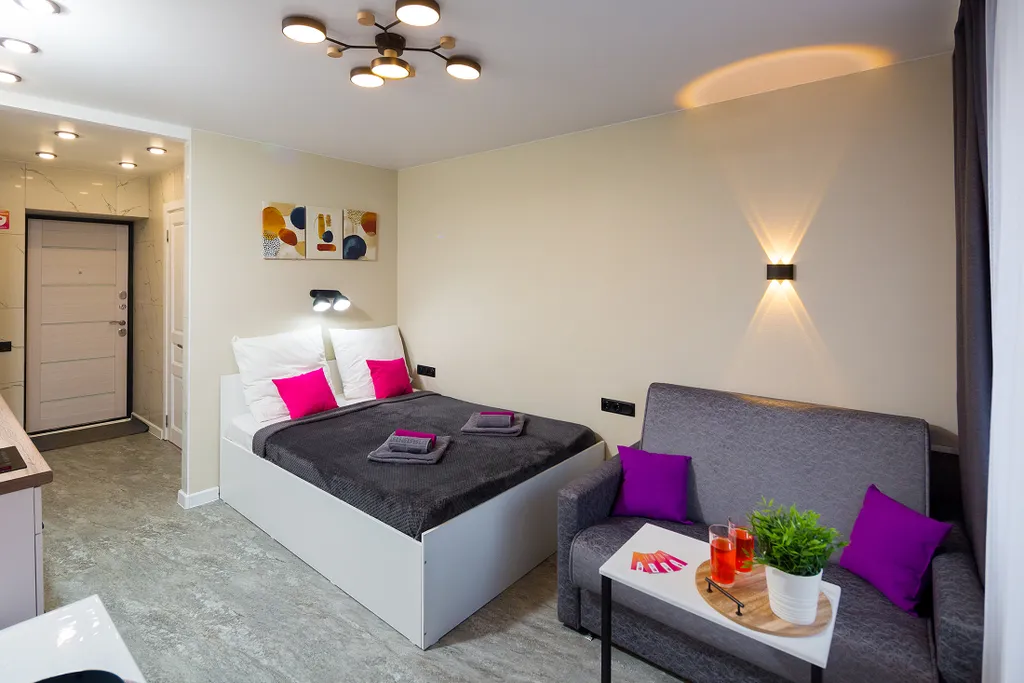 Квартира Квартира Уютная комфортная студия — Иркутск