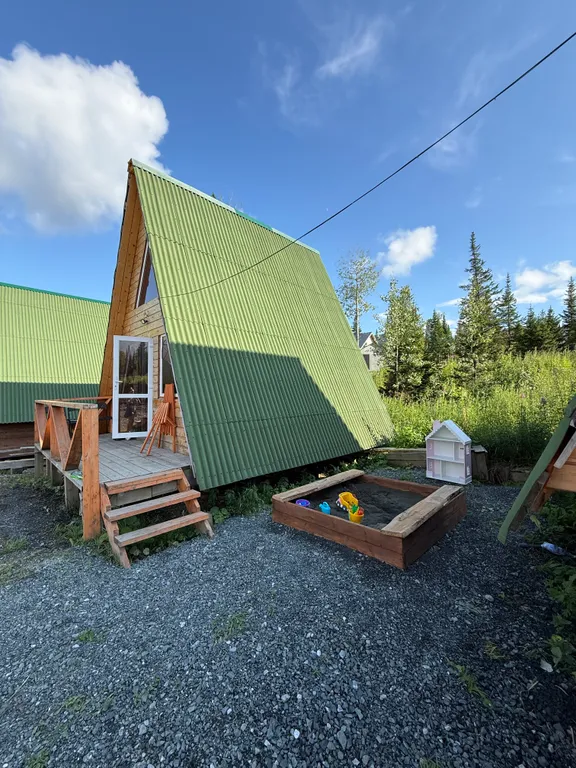 дом в стиле A-Frame