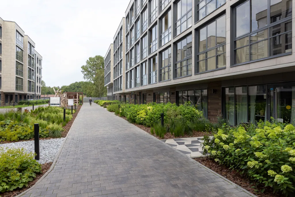 Апартамент Зеркальный в Курортном районе в доме с бассейном и сауной