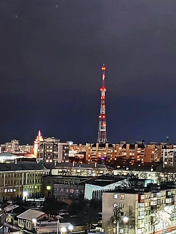 Центр новый дом, 11 этаж, вид на город