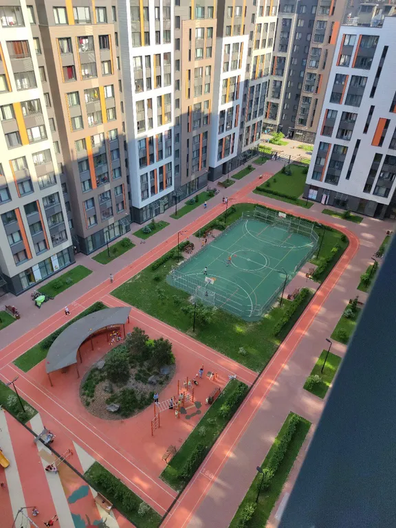 Квартира Квартира Просторная видовая трешка рядом с метро Лесная — Санкт-Петербург