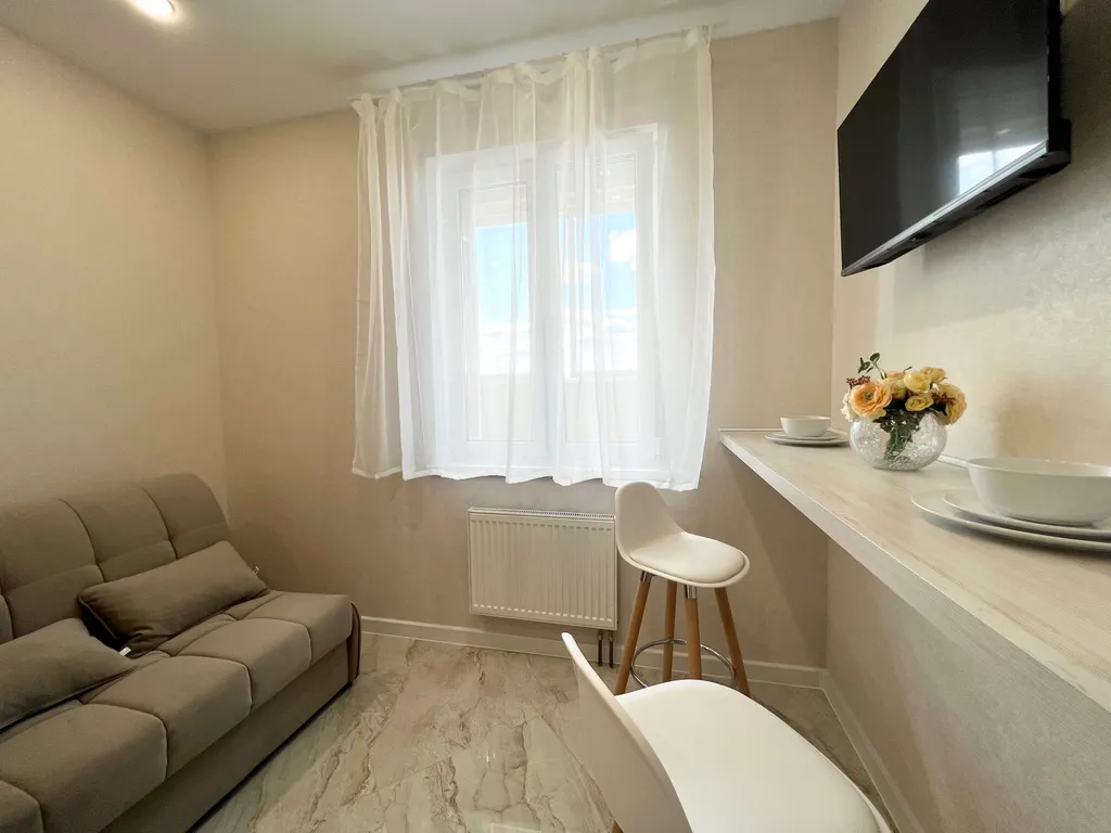 Уютная однушка с тремя отдельными спальными местами