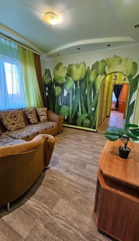 Просторная трёшка