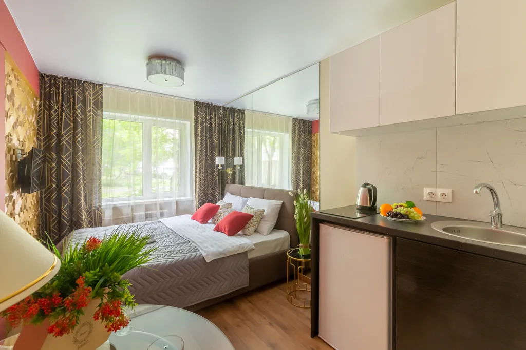 Квартира Апартаменты Кварт-Отель студия Gold — аренда посуточно в Пушкино