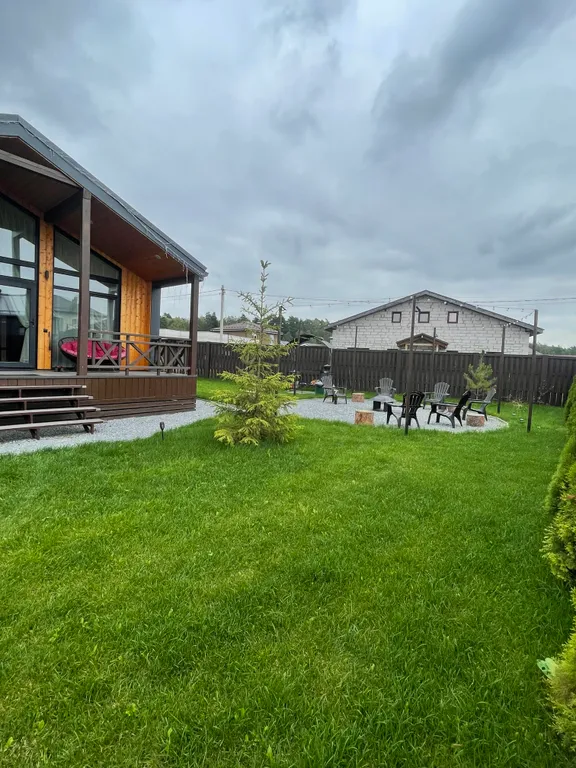 Красивый тёплый дом