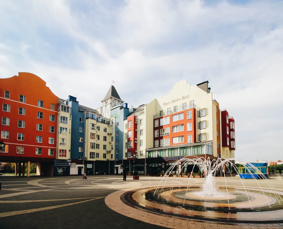 Квартира Квартира Fresh Orange в центре Немецкой деревни у озера, дистанционное заселение — Краснодар
