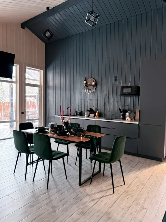 Дом 105m2 — чан, кухня, Wi-Fi