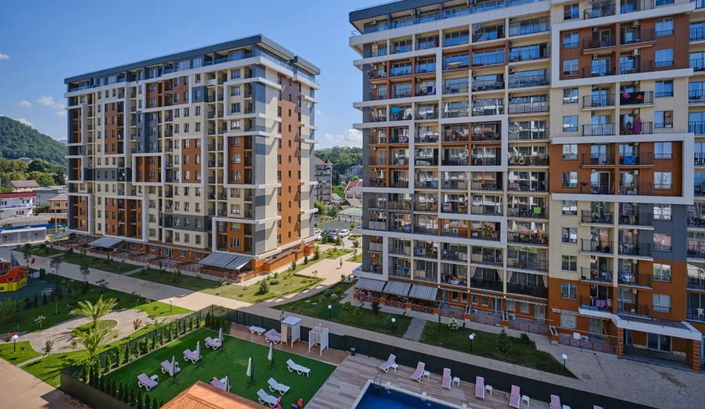 Студия у моря с бассейном на территории. Каравелла 112