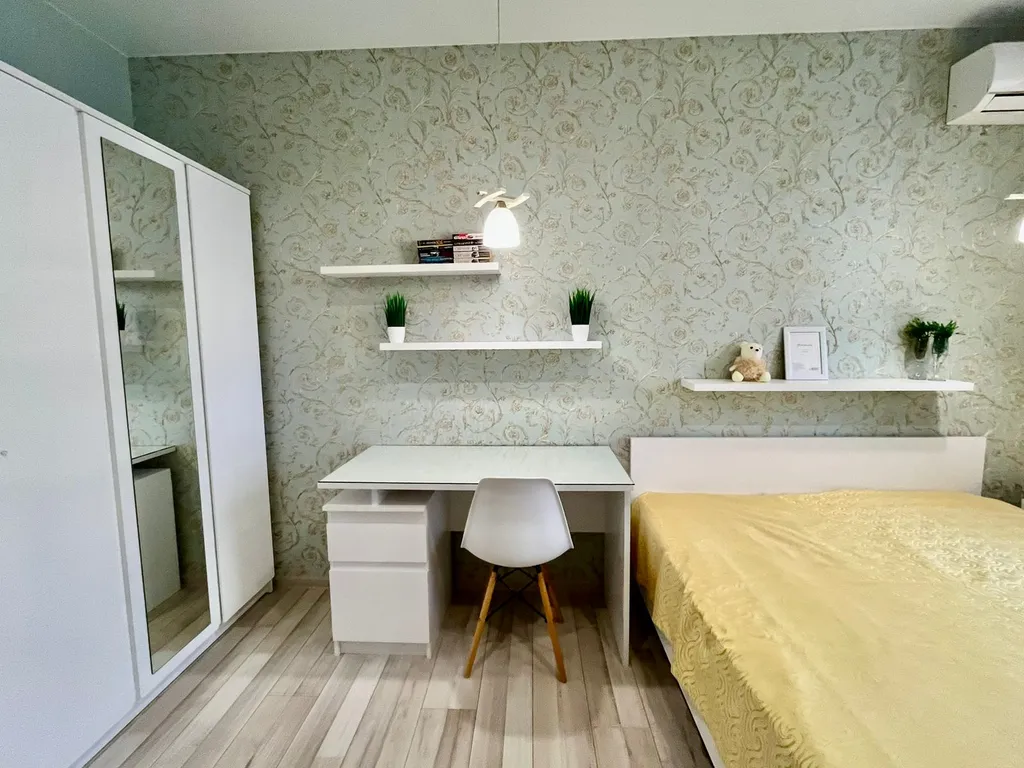 Квартира Уютная чистая 1к квартира с отличным ремоном — Анапа