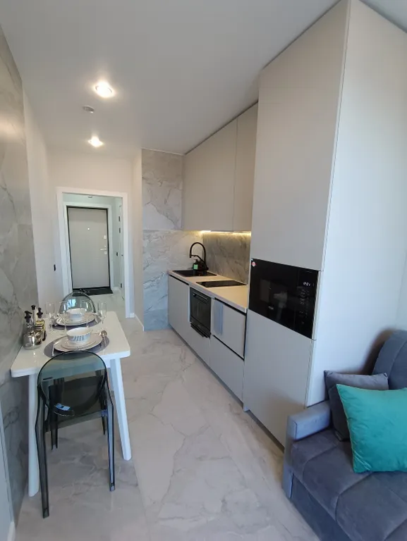 Апартамент BaltMarine с видом на море в доме на пляже