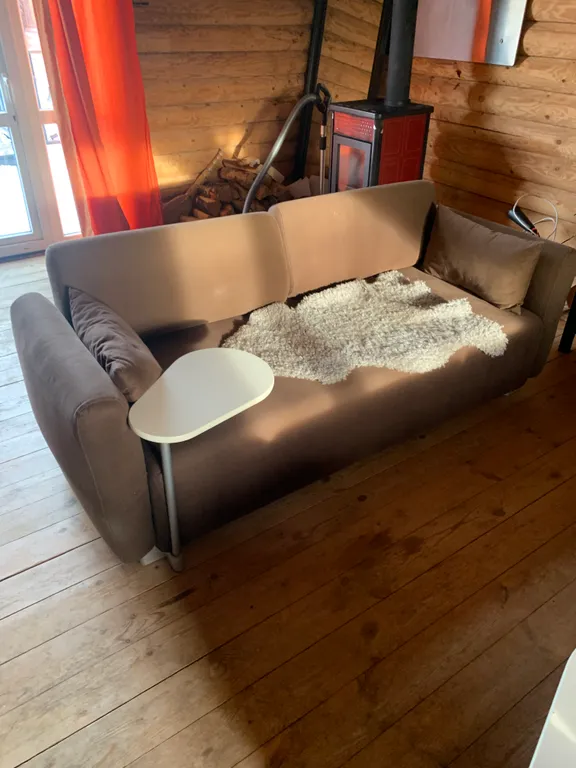 Коттедж Уютный коттедж у озера Донцо,Баня.Гриль-домик.Памятник природы. — Волосово