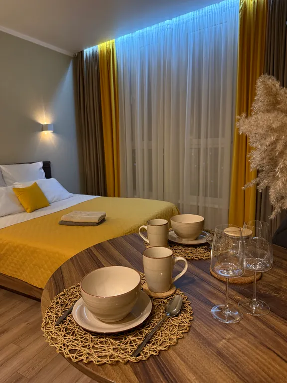 Квартира Квартира Уютная студия возле парка Галицкого — Краснодар